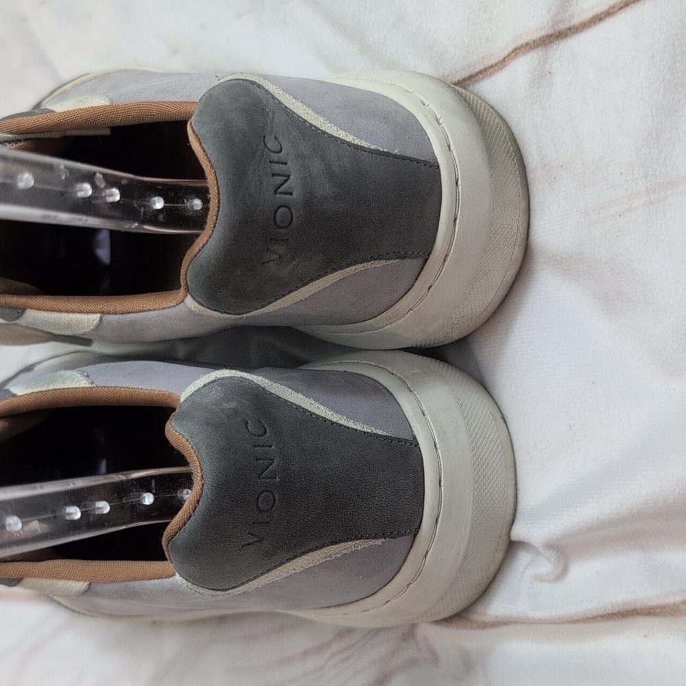 Vionic Women's Elsa Light Grey Nubuck Suede size 10 - Picture 5 of 7
